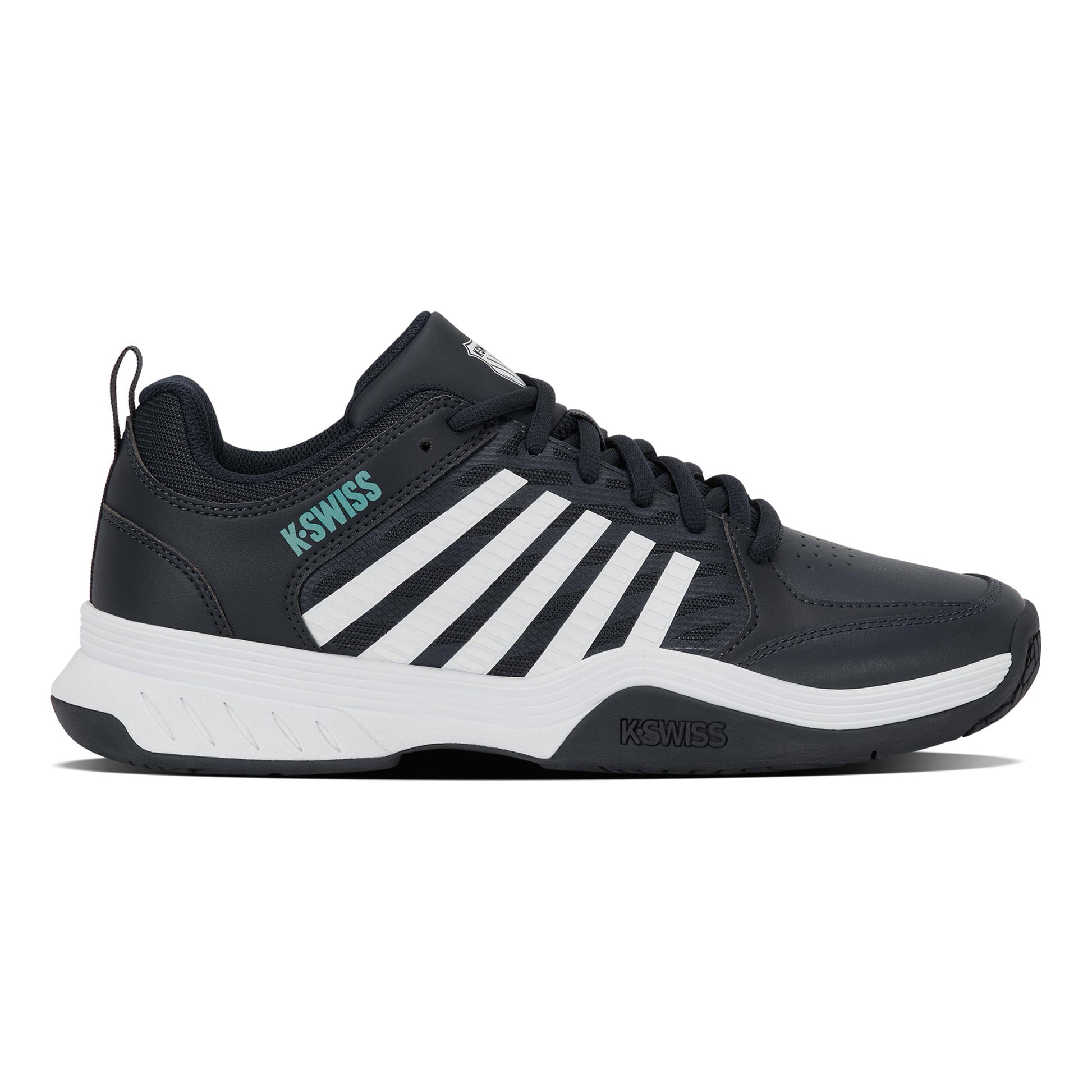 K-Swiss Court Express 2 All court shoe Men - black, turquoise
