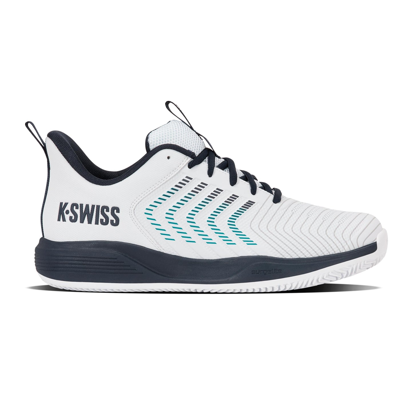 K-Swiss Ultrashot Light Clay court shoe Men - white, dark blue