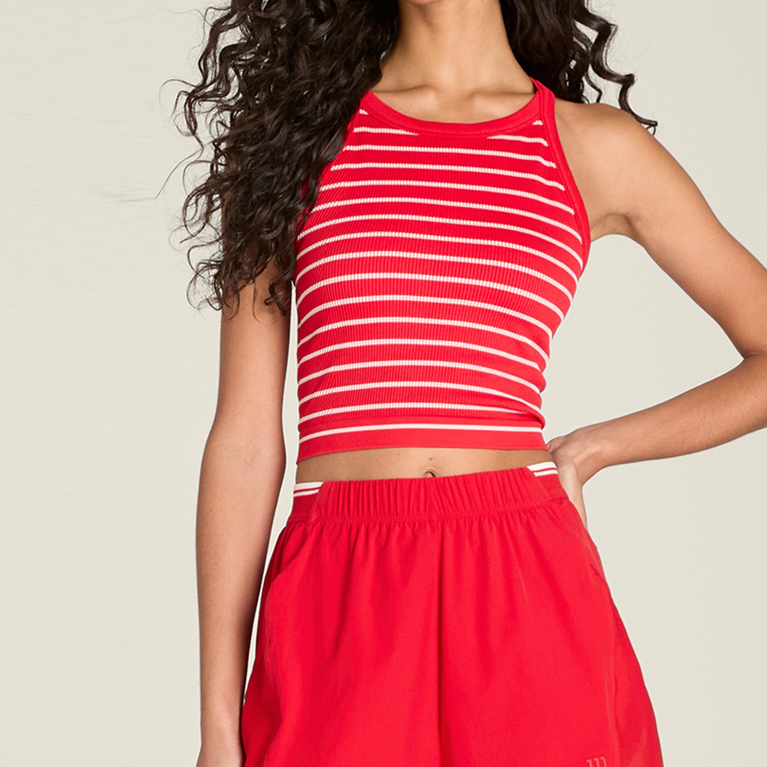 Wilson On The Daily Tank Top Women - red, white