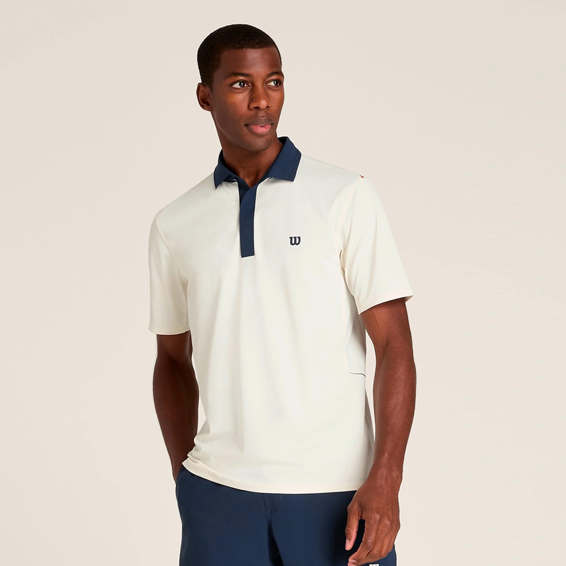 Wilson Challengers Technical Polo Men - beige
