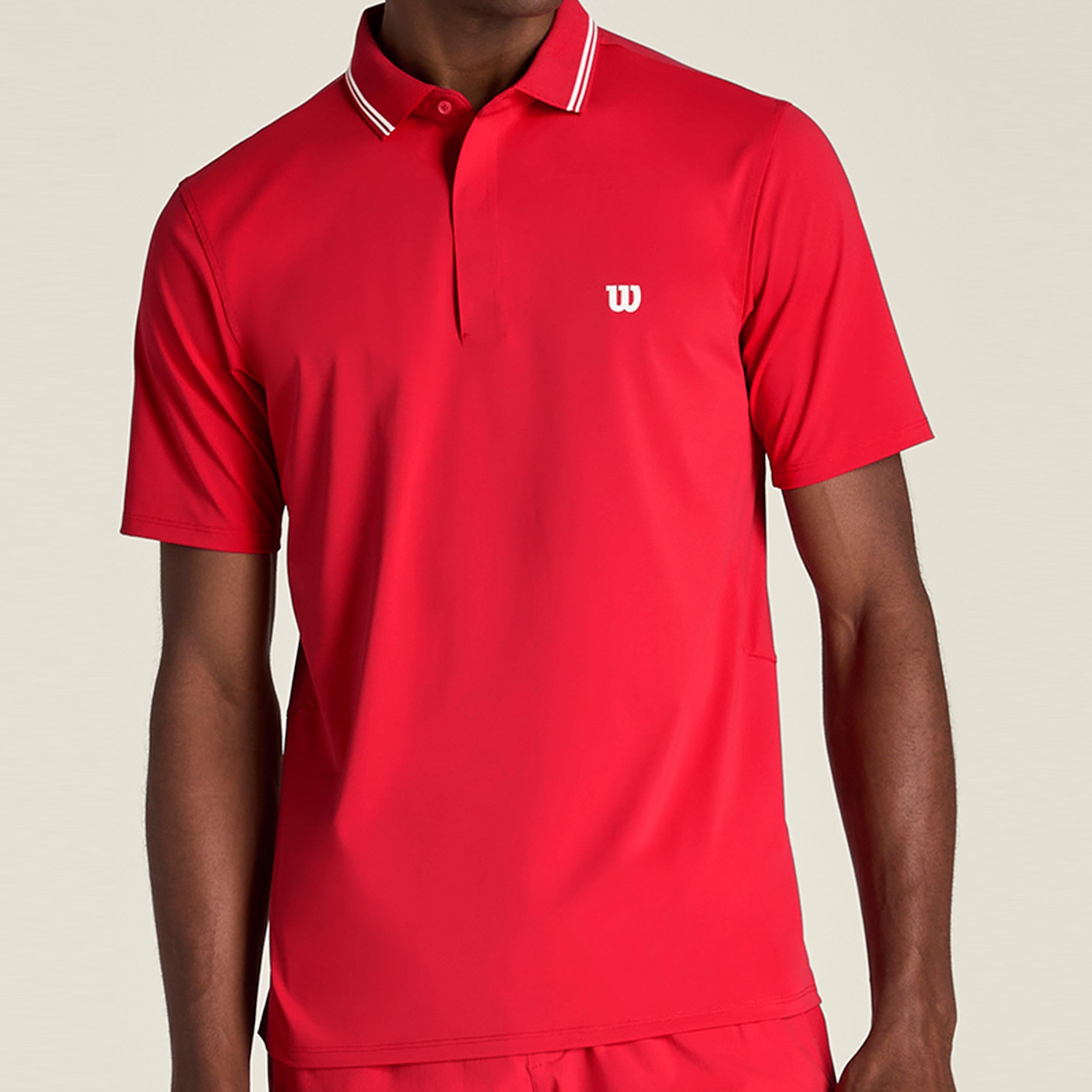 Wilson Challengers Technical Polo Men - red
