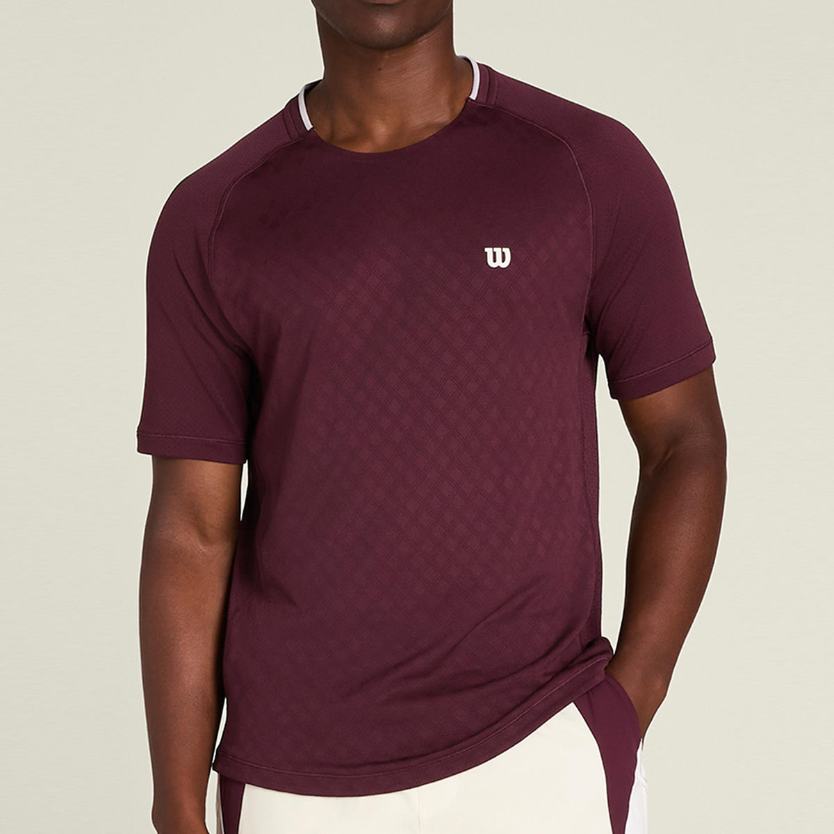 Wilson Serve Out T-Shirt Men - purple