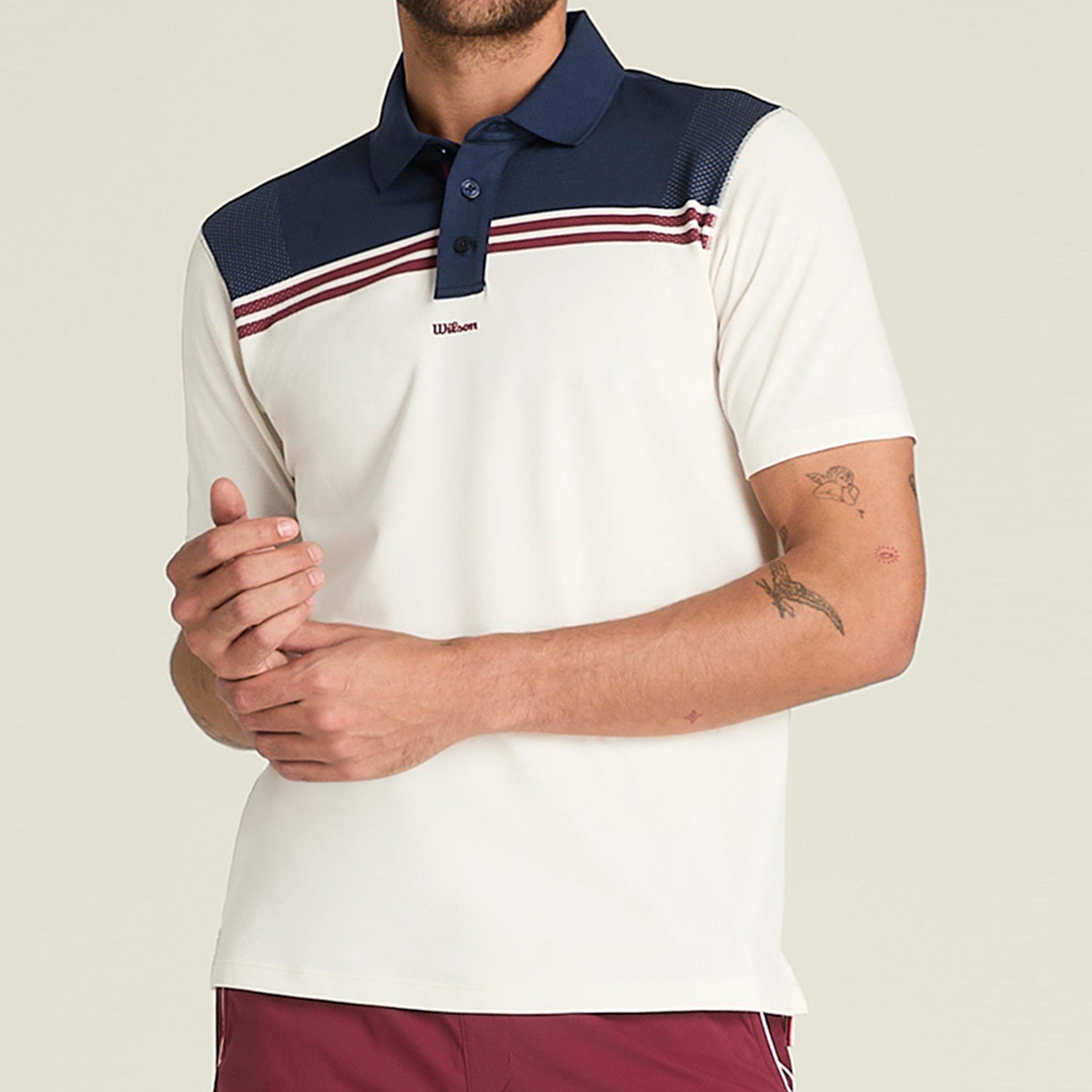 Wilson All Seasons Polo Polo Men-sand