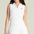 Rib Polo Women-white