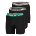 Essential Cotton Stretch Boxer shorts 3 Pack Men - olive