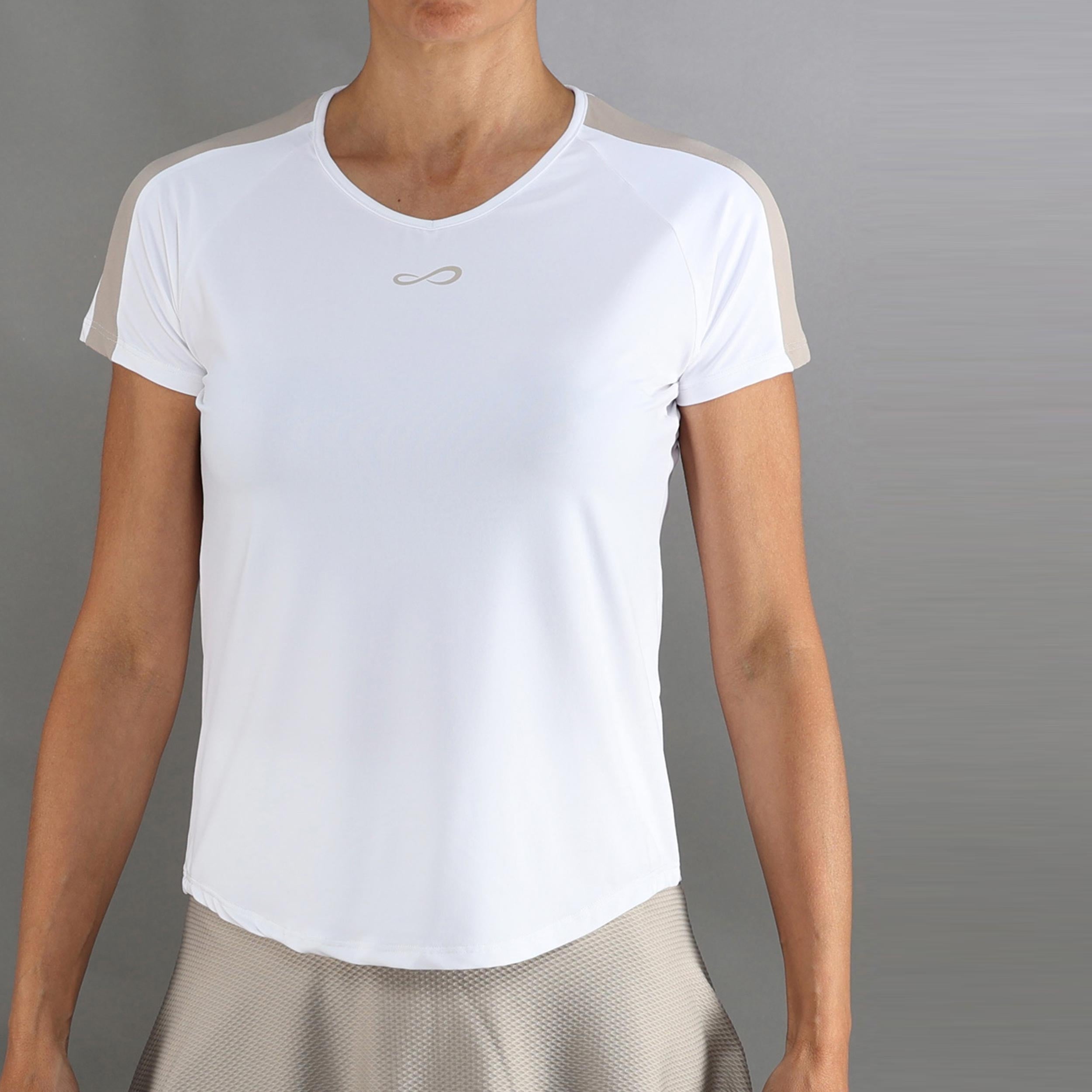 Endless T-Shirt Women-white, beige