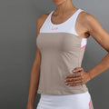 Bloom Tank top Women-beige, white