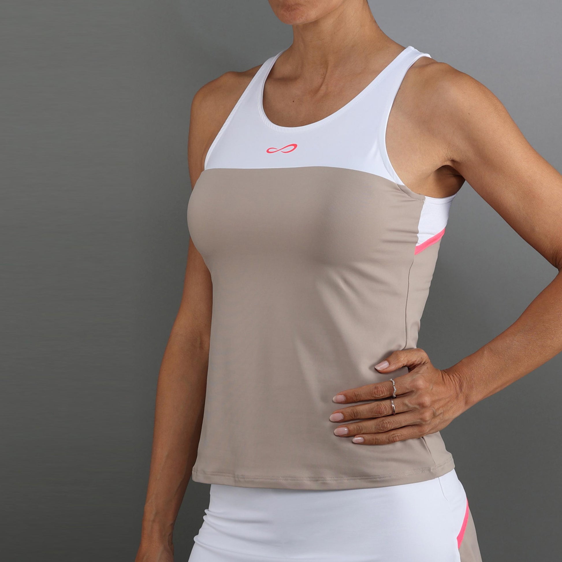Endless Bloom Tank top Women-beige, white