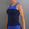 Bloom Tank top Women-dark blue, blue
