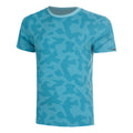 Feel the Vybe AOP Running shirt Men-turquoise