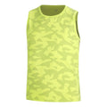 Feel the Vybe AOP Running shirt Men-lime