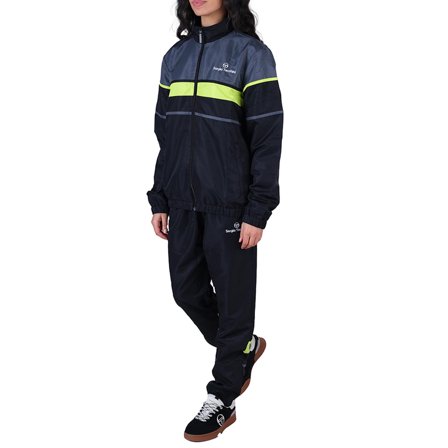 Sergio Tacchini Scorpione Tracksuit Men - black, grey