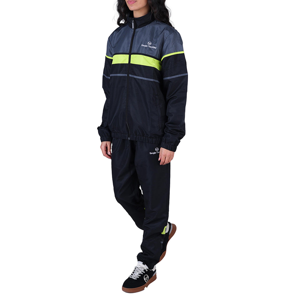 Sergio Tacchini Scorpione Tracksuit Men - black, grey