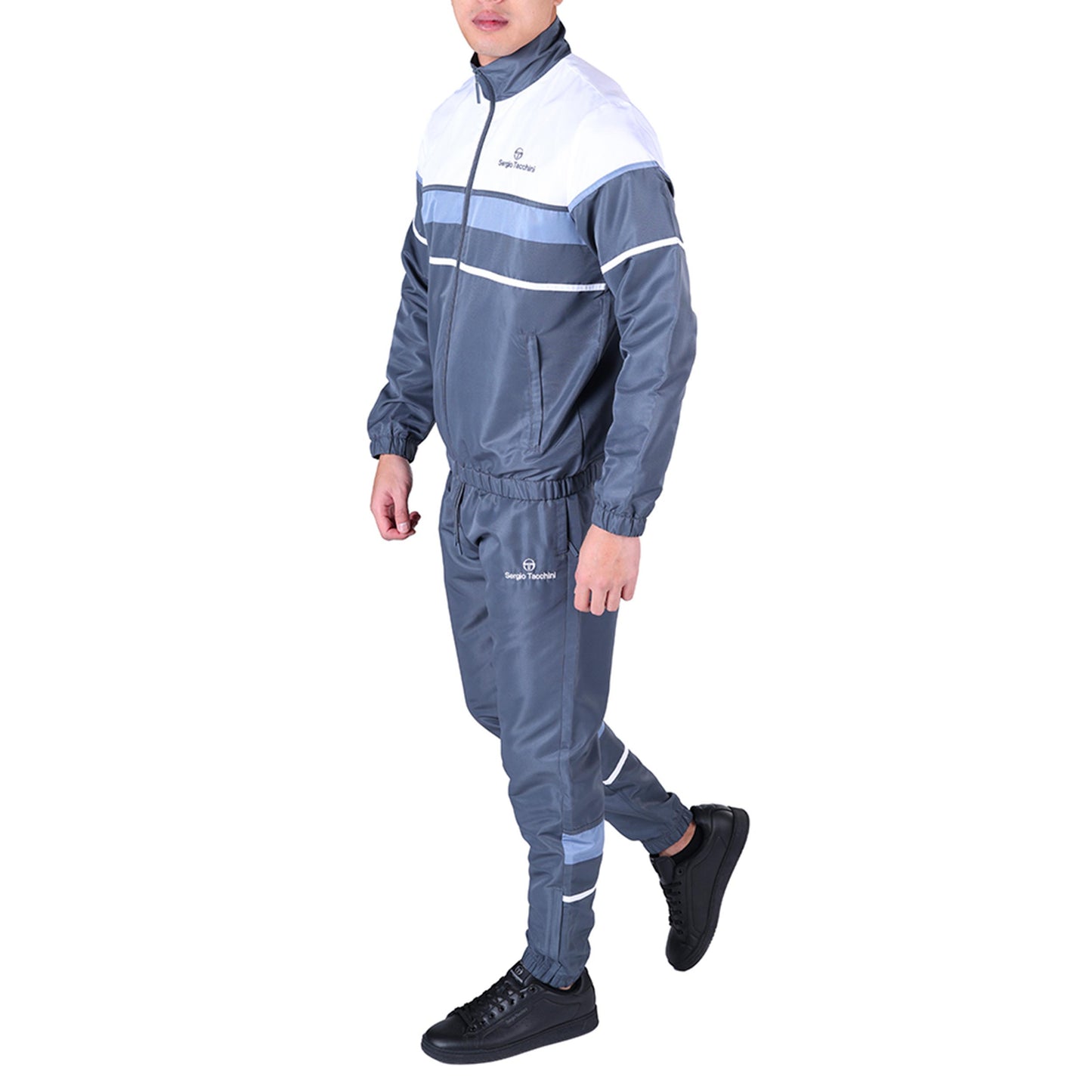 Sergio Tacchini Scorpione Tracksuit Men - grey, white