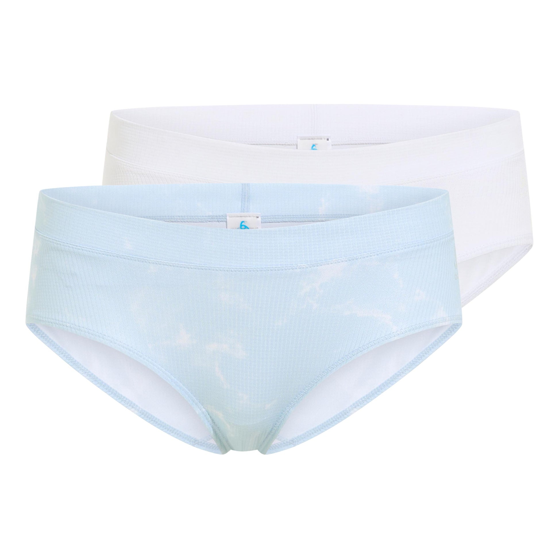 Odlo Active Light Graphic 2 pack Pant Women-light blue, white
