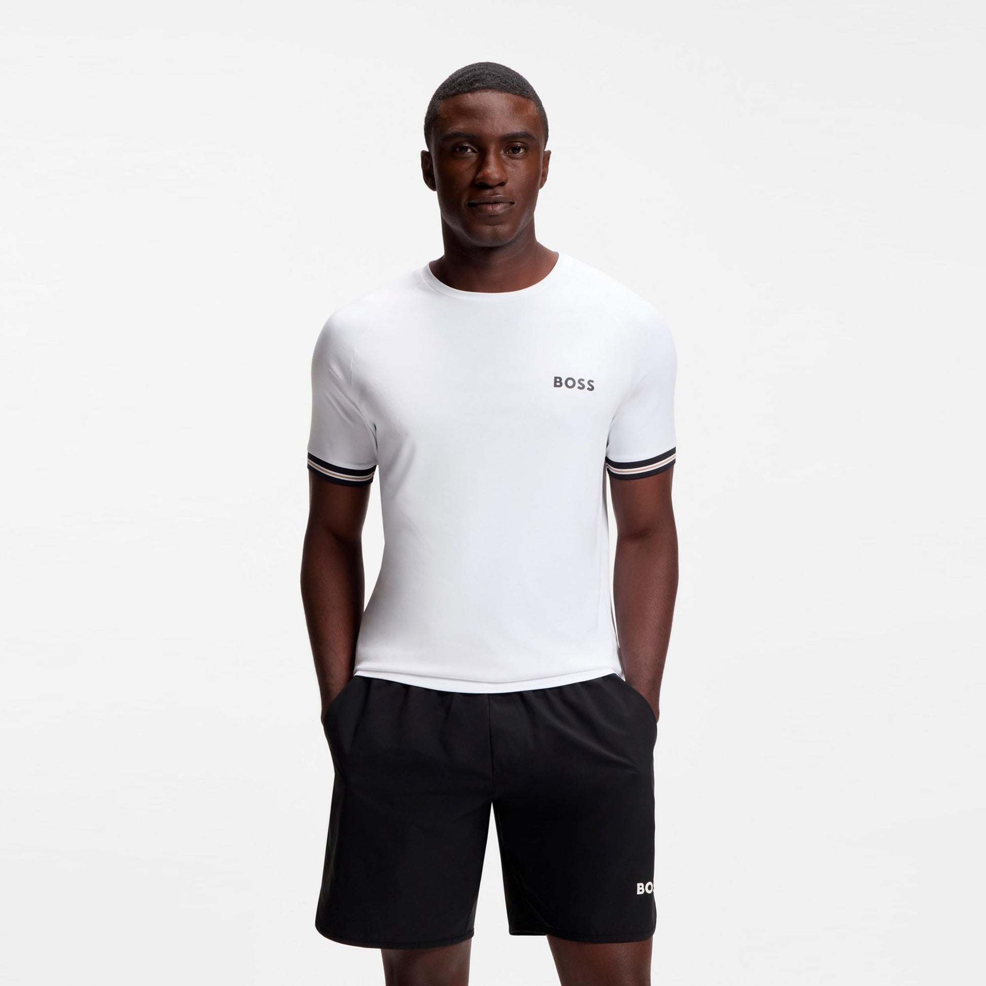 BOSS Serve 2 T-Shirt Men-white