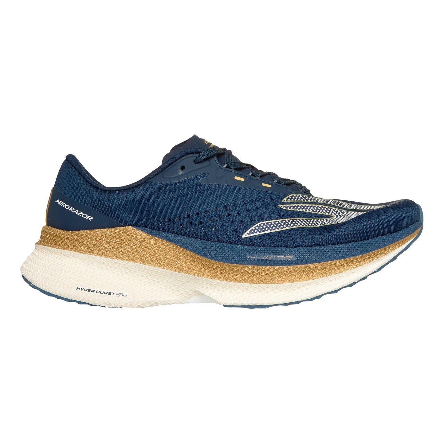 Skechers SKX Aero Razor Neutral running shoe Women - dark blue, gold