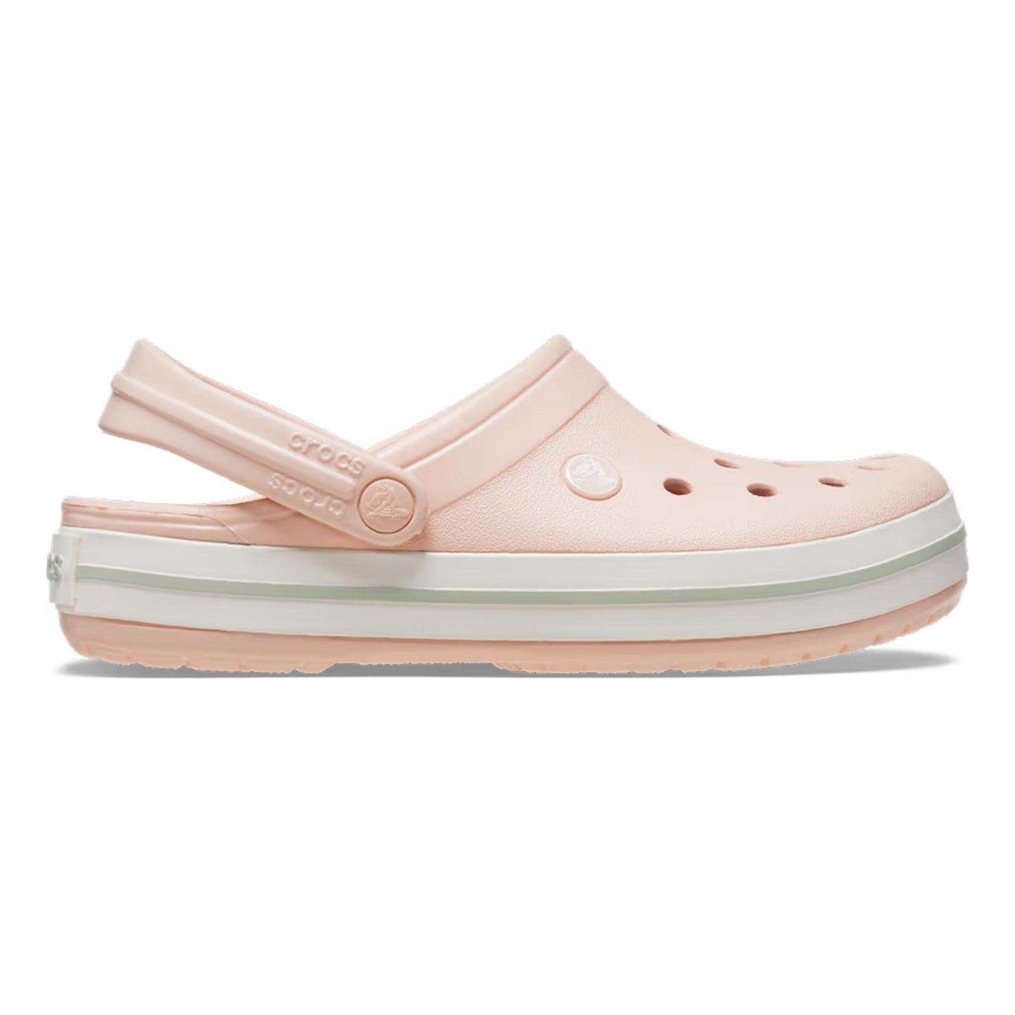 Crocs Crocband Clog Slippers Women - rose, white