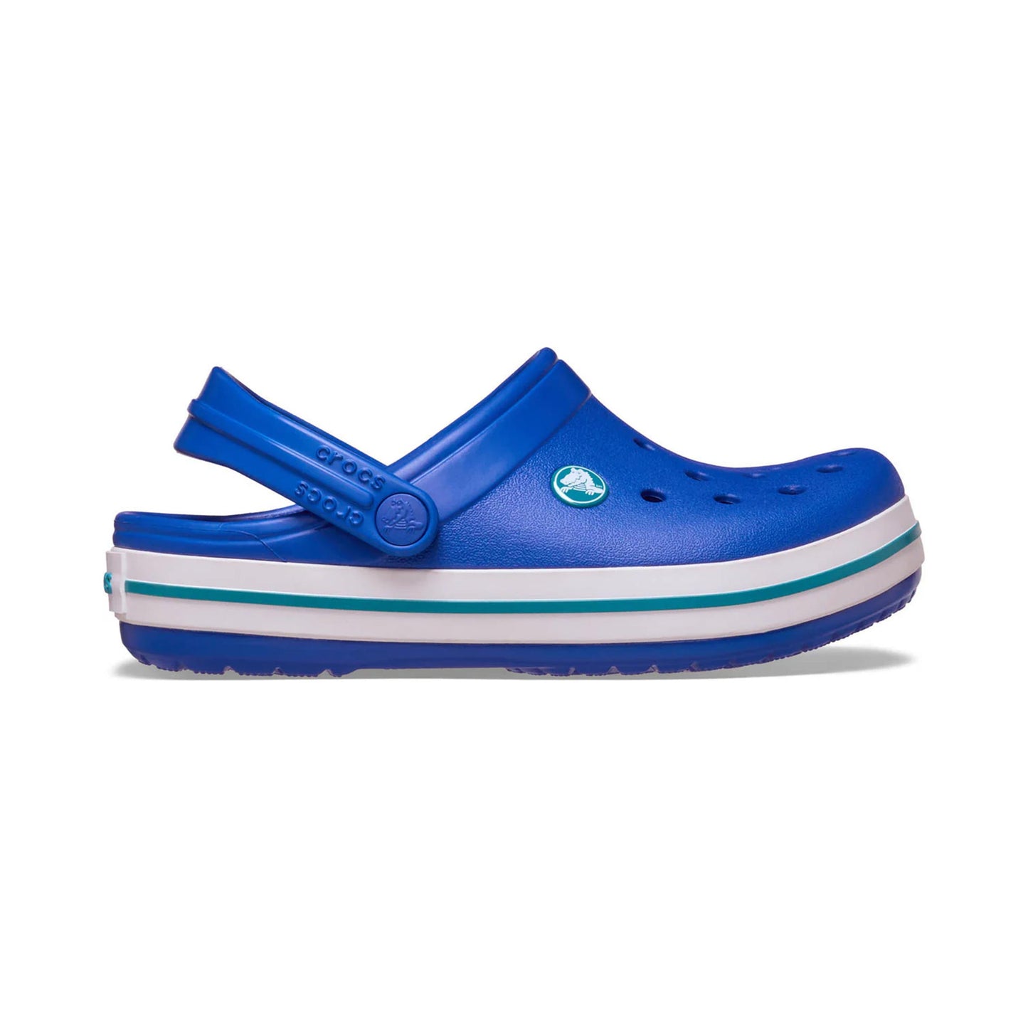 Crocs Crocband Clog Slippers Kids - blue, white