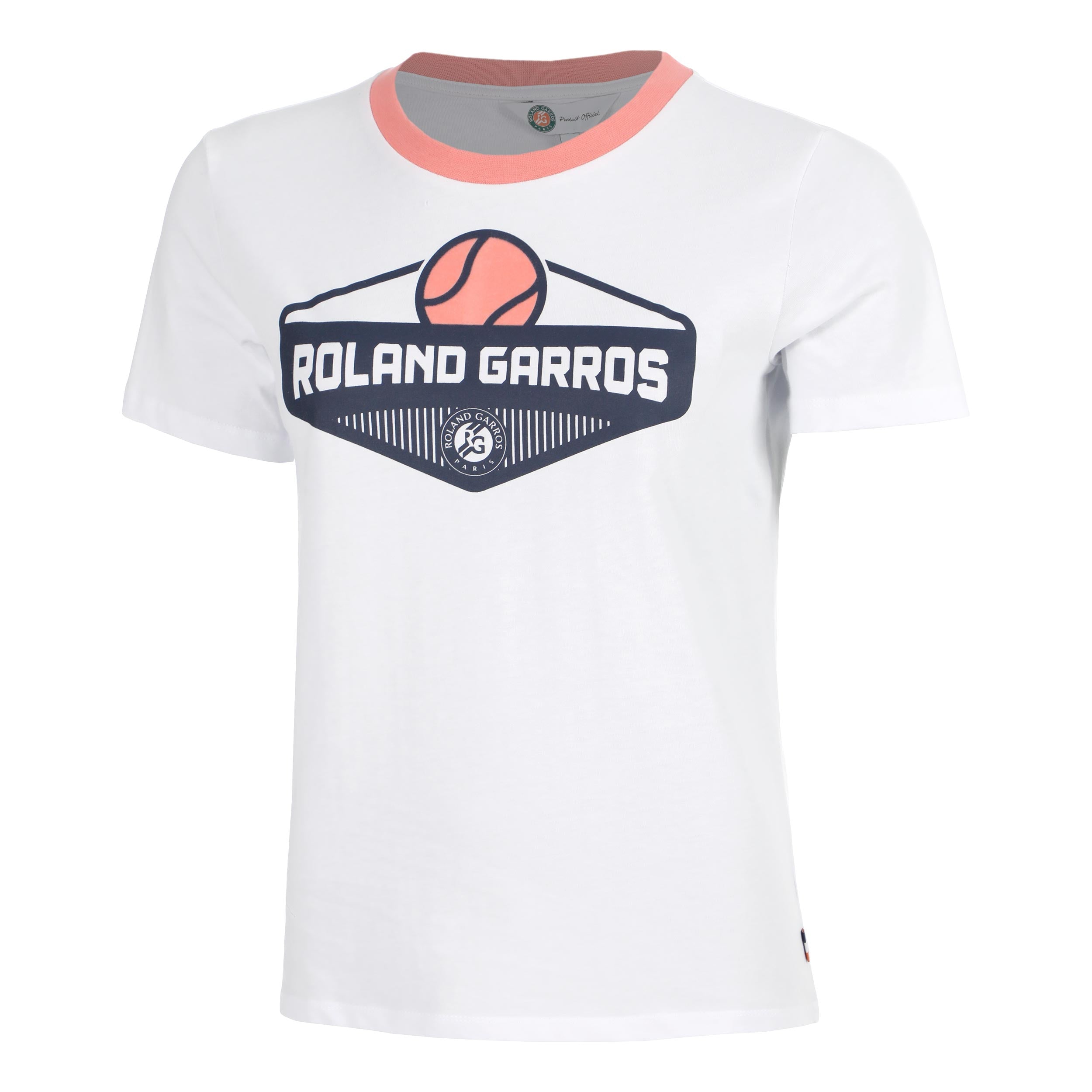 Roland Garros Graphic T-Shirt Women - white