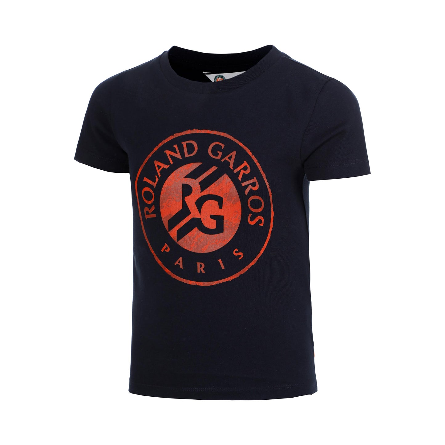 Roland Garros Big Logo T-Shirt Kids - dark blue