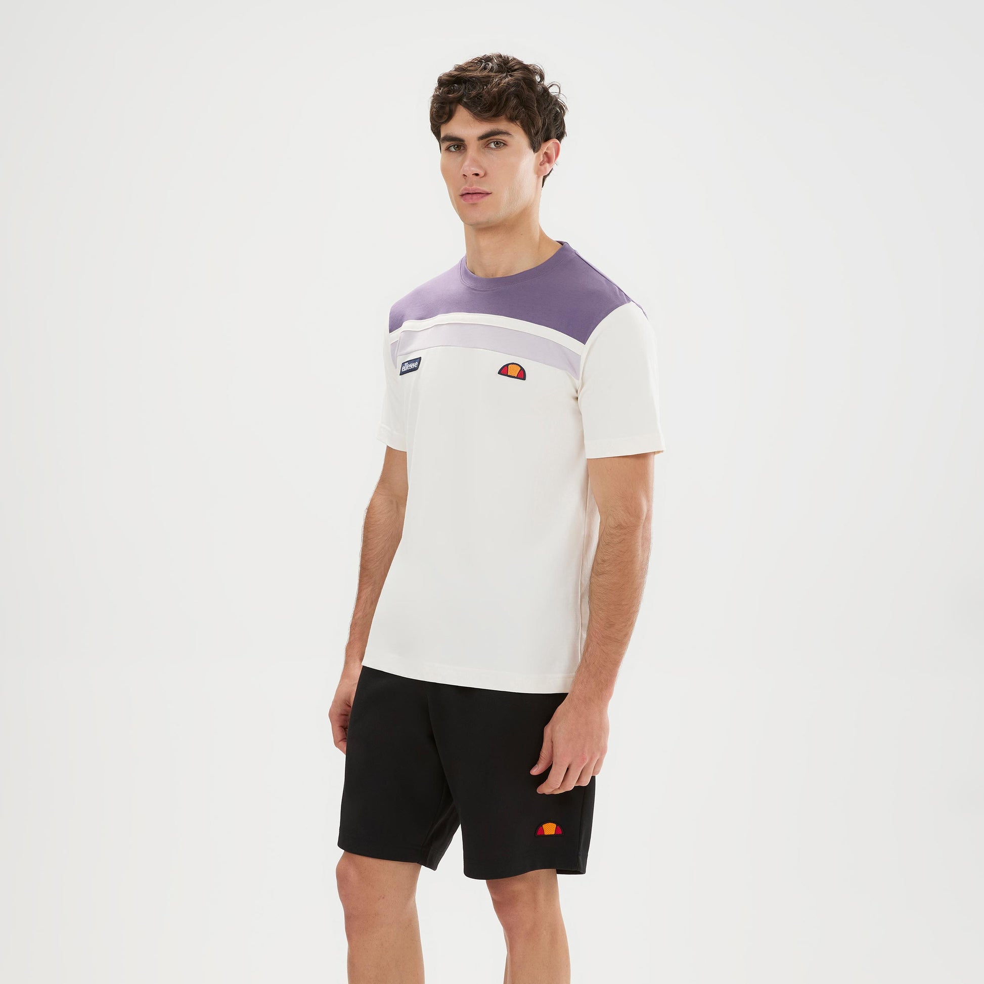 Ellesse Vignola T-Shirt Men - cream, lilac