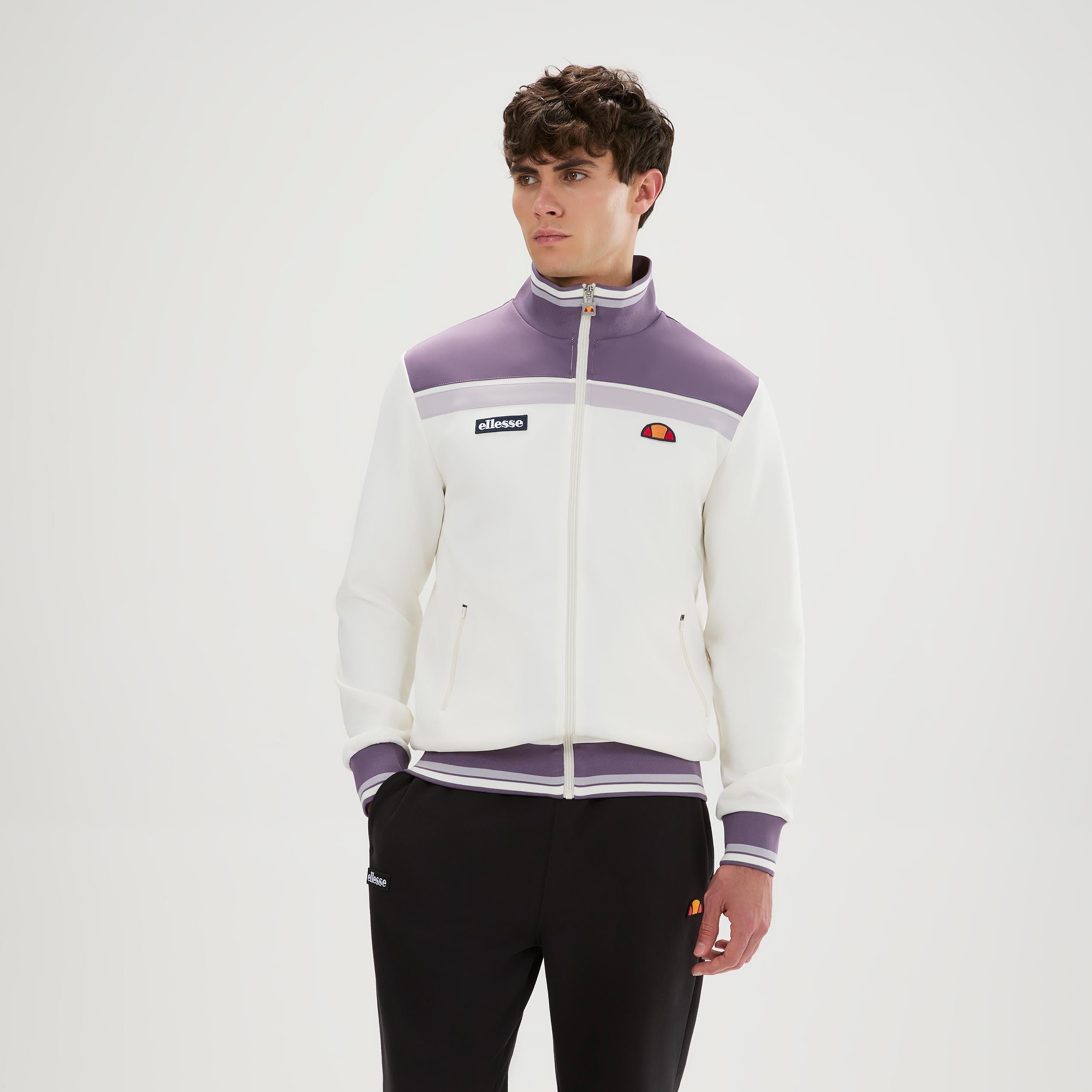 Ellesse Vignola Training jacket Men - cream, lilac