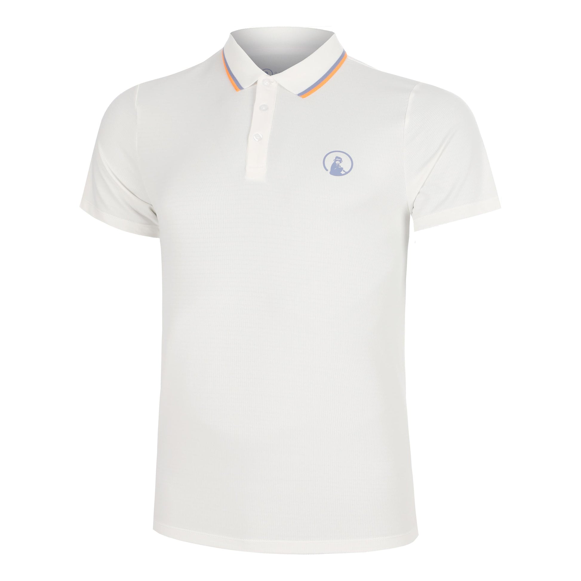 Quiet Please Glow Tournament Tipping Polo Polo Men - cream