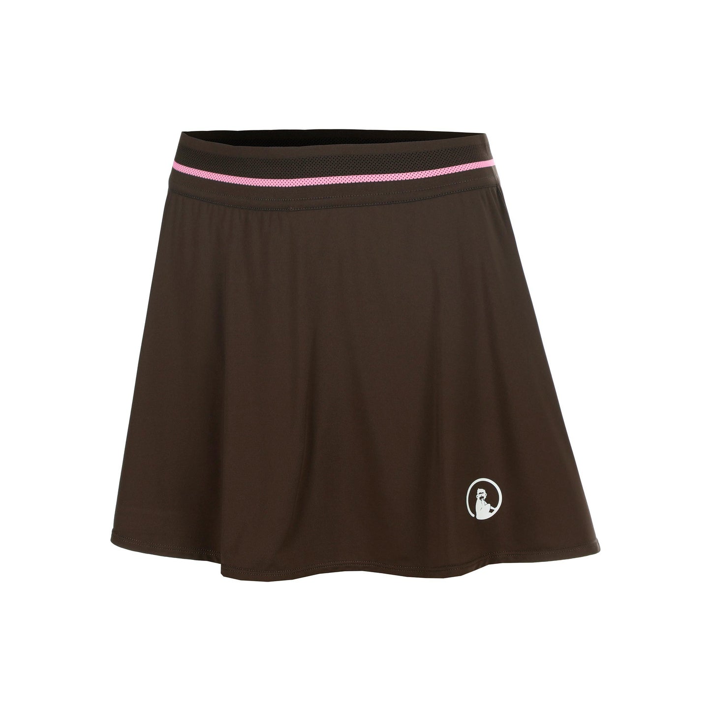 Quiet Please Memories Bounce Skirt Women - brown