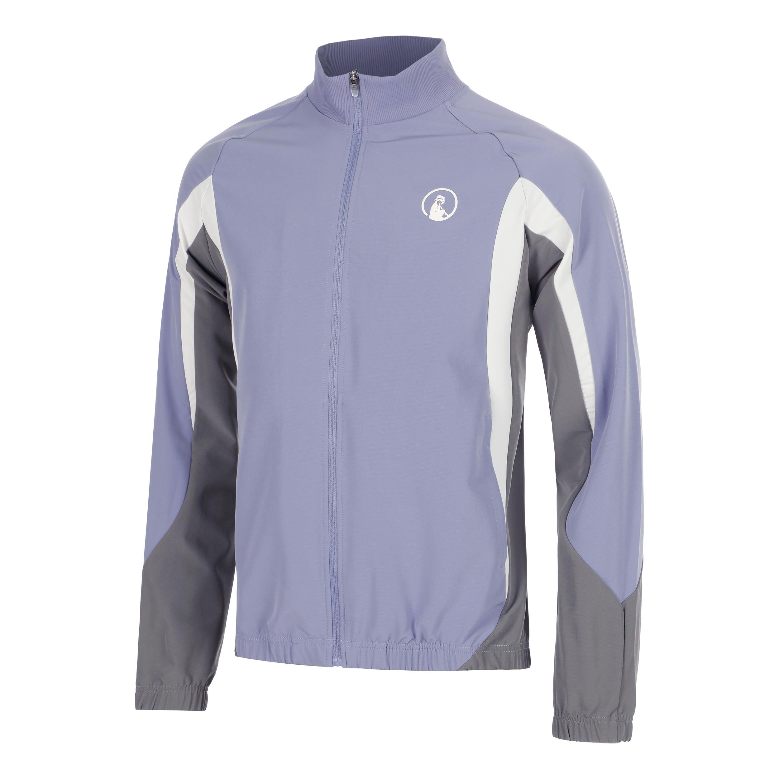 Quiet Please Glow Flow Training jacket Men - blue