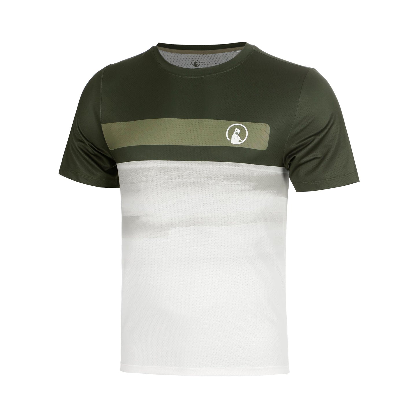Quiet Please Memories Receiver Faded Wipe T-Shirt Boys - dark green