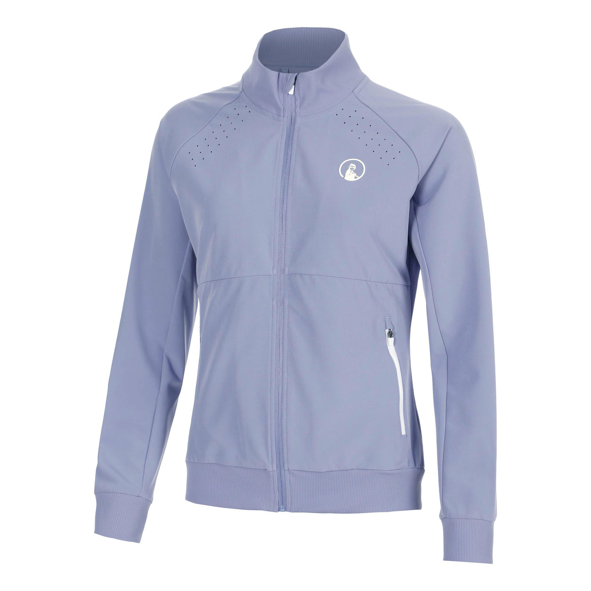 Quiet Please Glow Return Training jacket Women - blue