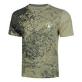 Memories Receiver Scrubbled T-Shirt Men - khaki