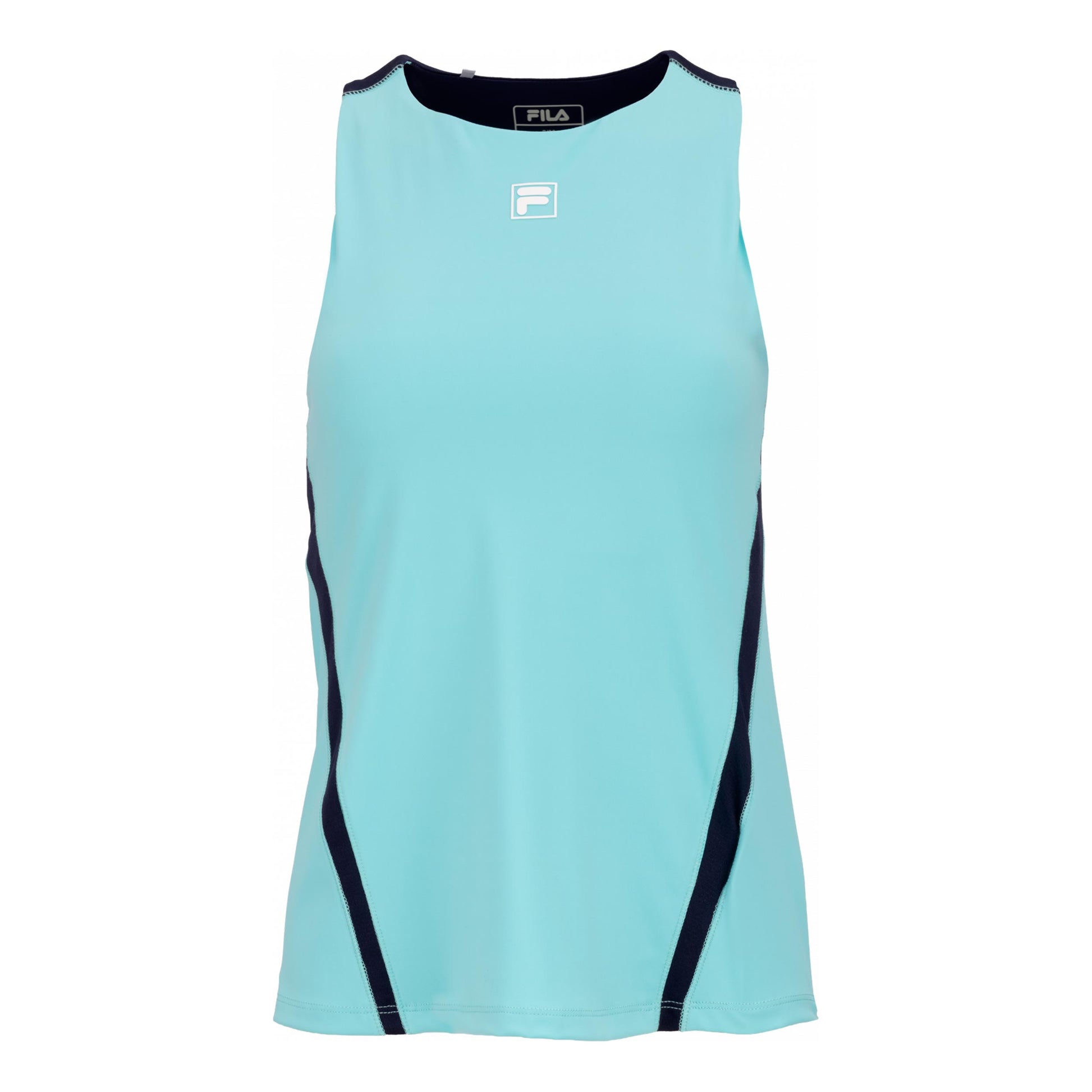 Fila Savannah (with built-in-bra) Tank Top Women - turquoise, dark blue
