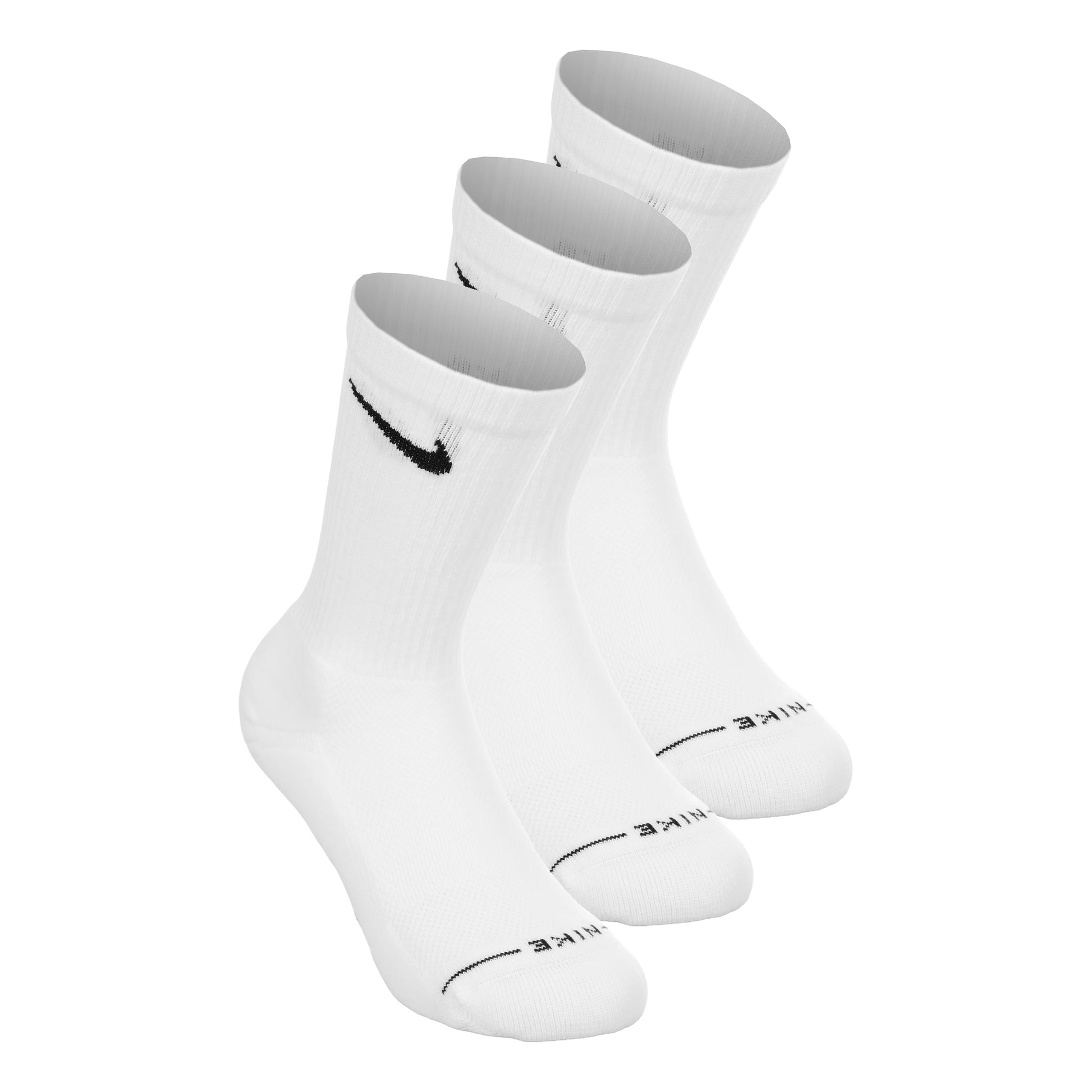 Nike Crew Tennis Socks 3 Pack Unisex - white
