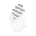Everyday Crew Tennis Socks 6 Pack Kids - white, black