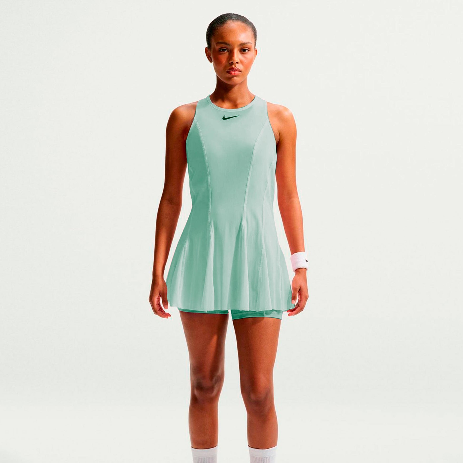 Court Slam Dress Women - sage, black | Tennis-Point Court Slam Dress Women - sage, black | Tennis-Point