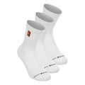 Crew Tennis Socks 3 Pack Unisex - white