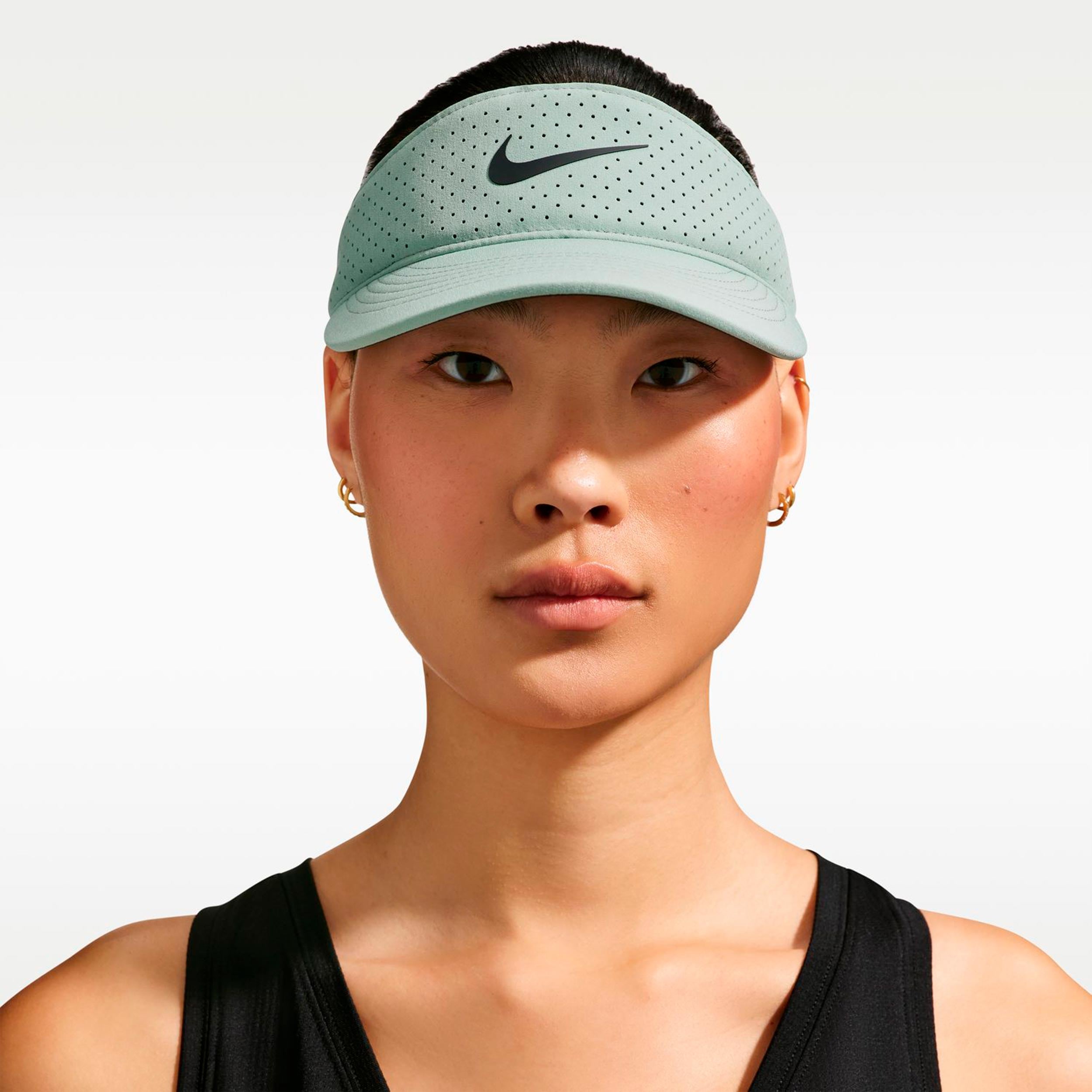Nike Dri-Fit Advantage Ace Visor Unisex - grey-green, anthracite