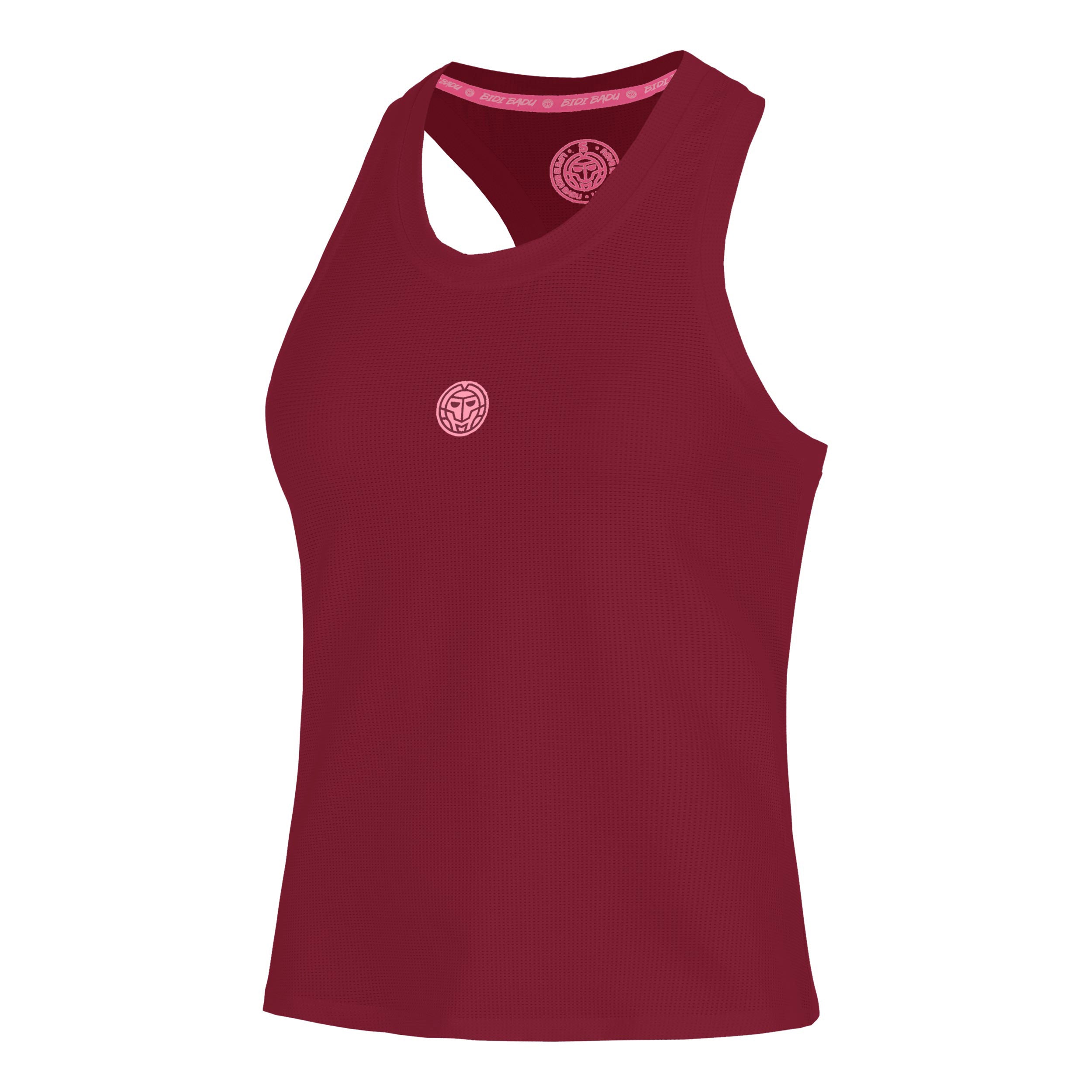 BIDI BADU Freeze Out Racerback Printed  Tank Top Women - dark red