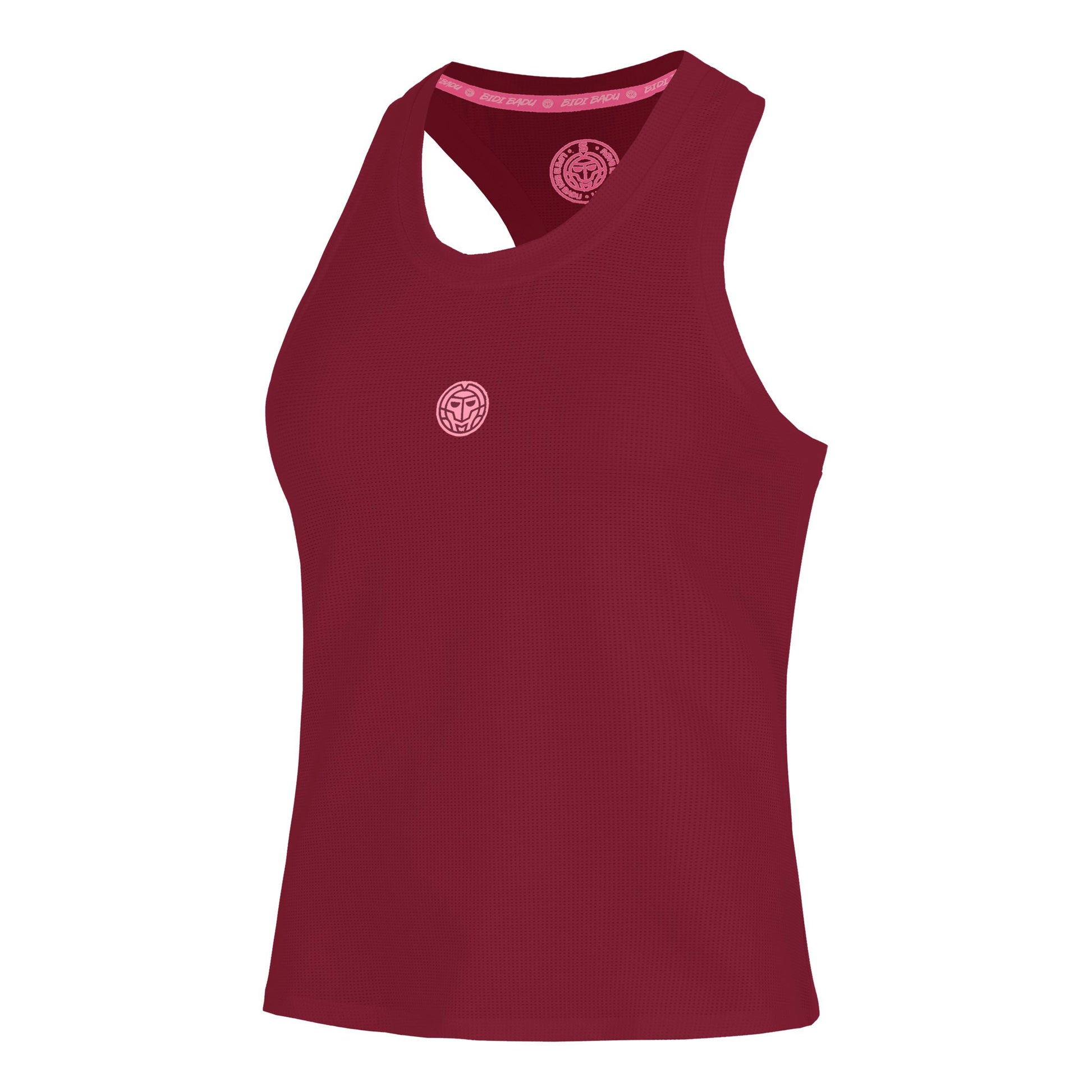 BIDI BADU Freeze Out Racerback Printed  Tank Top Women - dark red