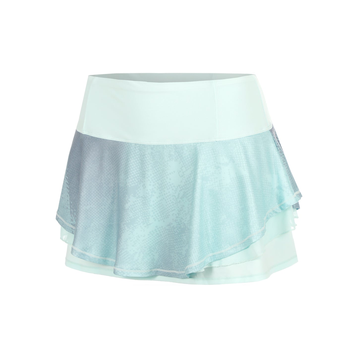 BIDI BADU Freeze Out Layering  Skirt Women - mint, grey