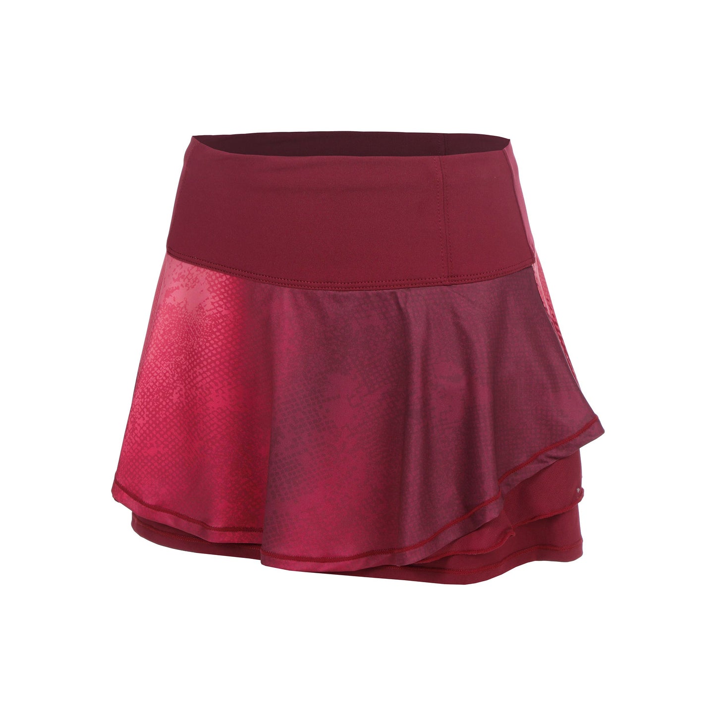 BIDI BADU Freeze Out Layering  Skirt Women - dark red, pink