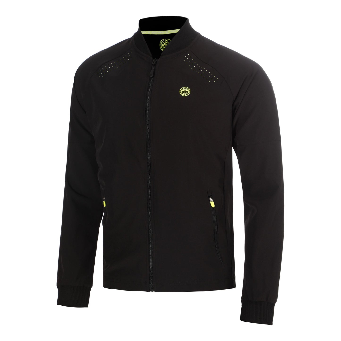BIDI BADU Night Flash Lasercut Training jacket Men - black