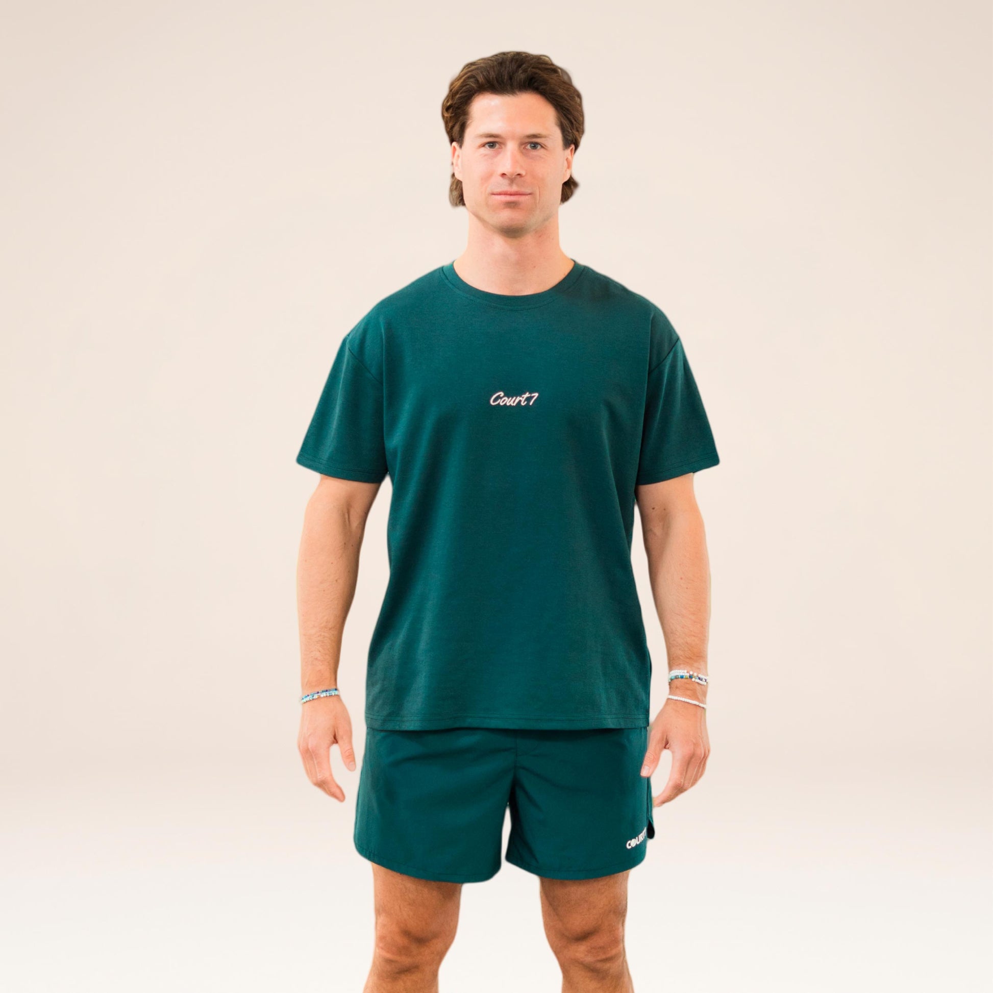 COURT7 AD-IN Basic 2.0 T-Shirt Unisex - dark green