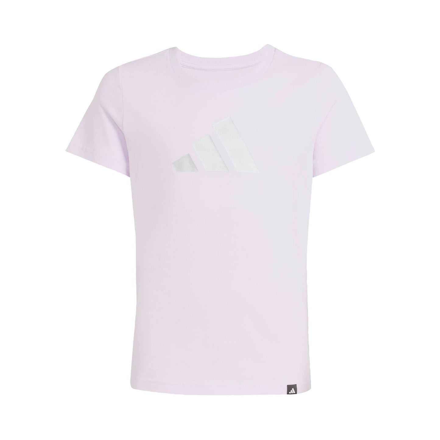 adidas Everyday Glam Graphic T-Shirt Girls - lilac, white