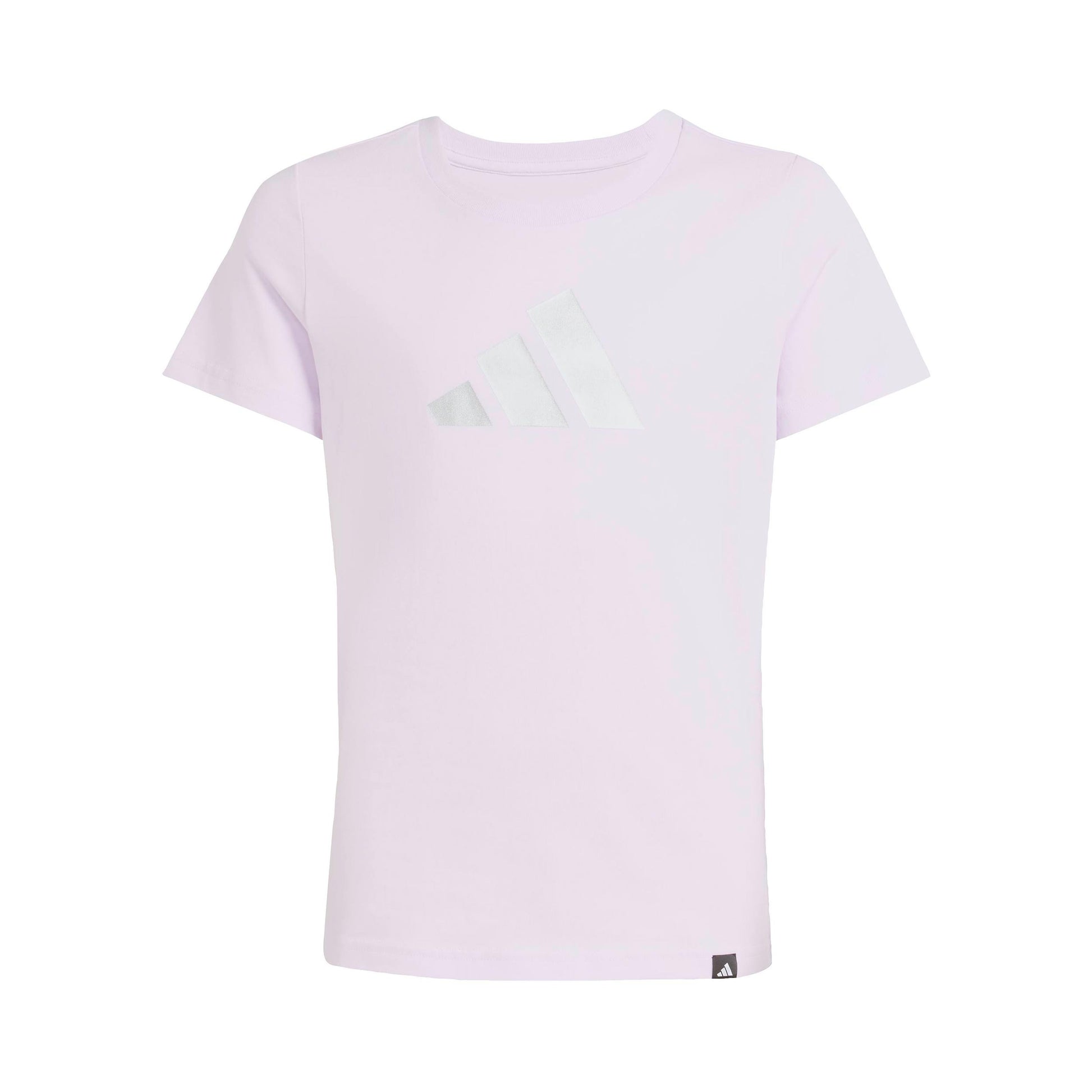 adidas Everyday Glam Graphic T-Shirt Girls - lilac, white