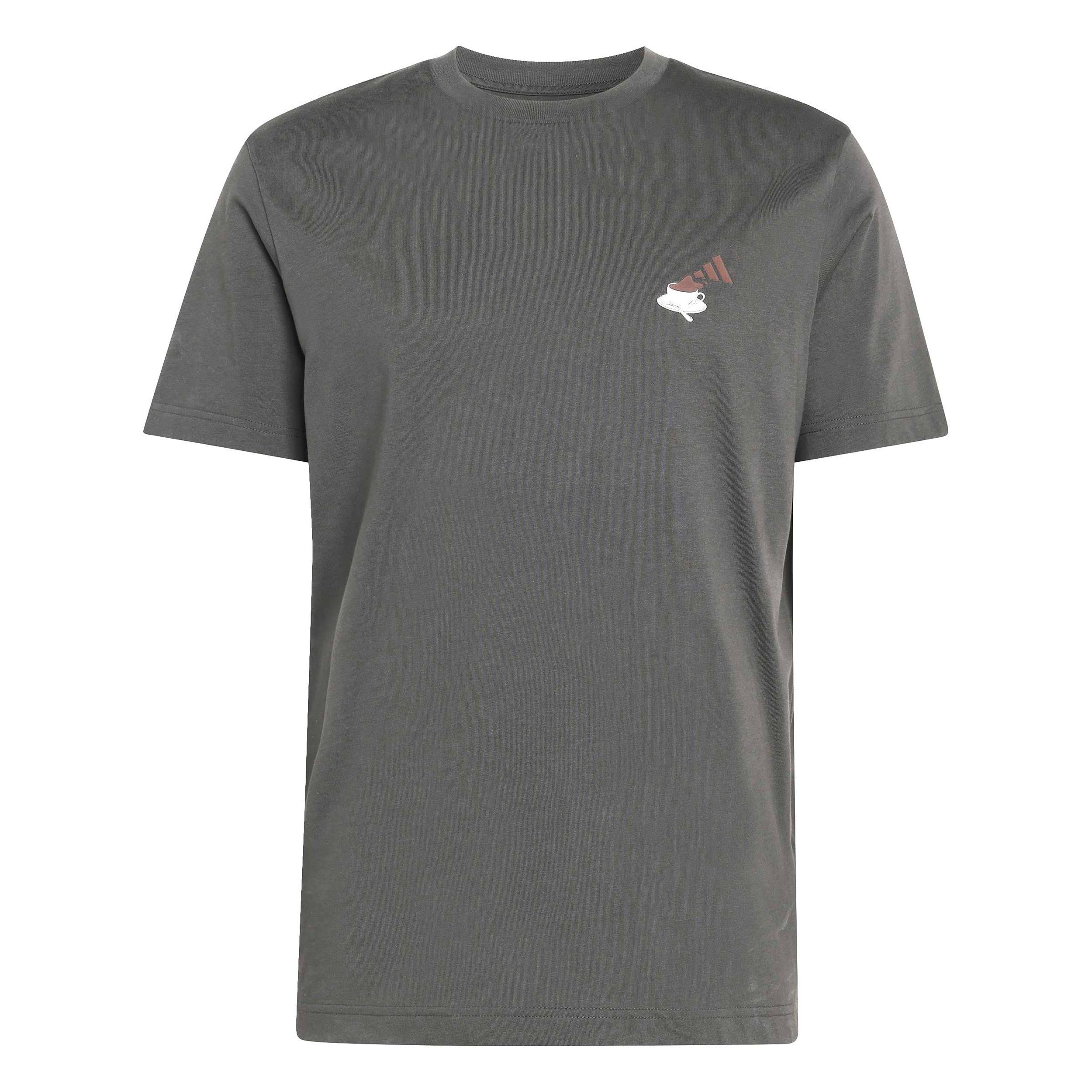 adidas Cheesecake Graphic T-Shirt Men - dark grey, white