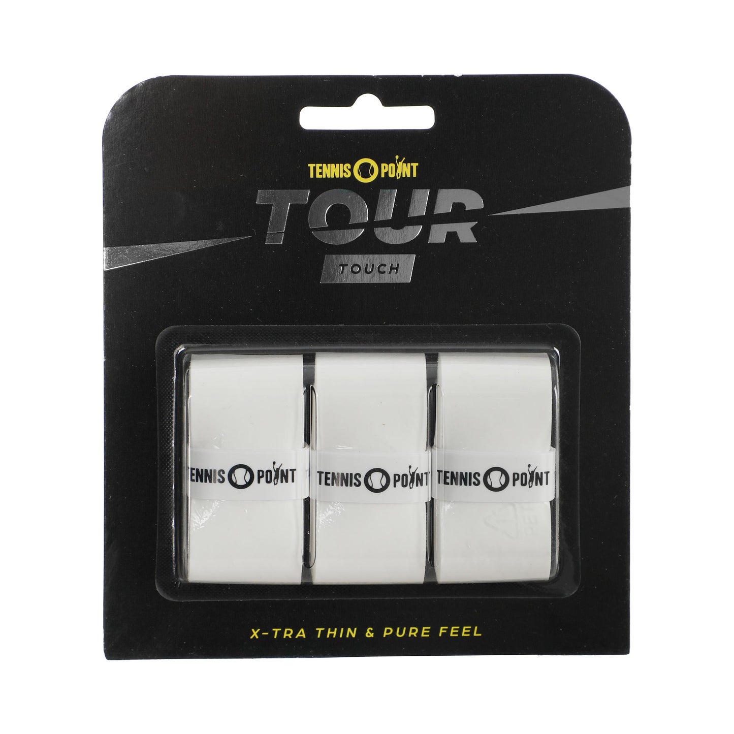Tennis-Point Tour Touch  3 Pack - white