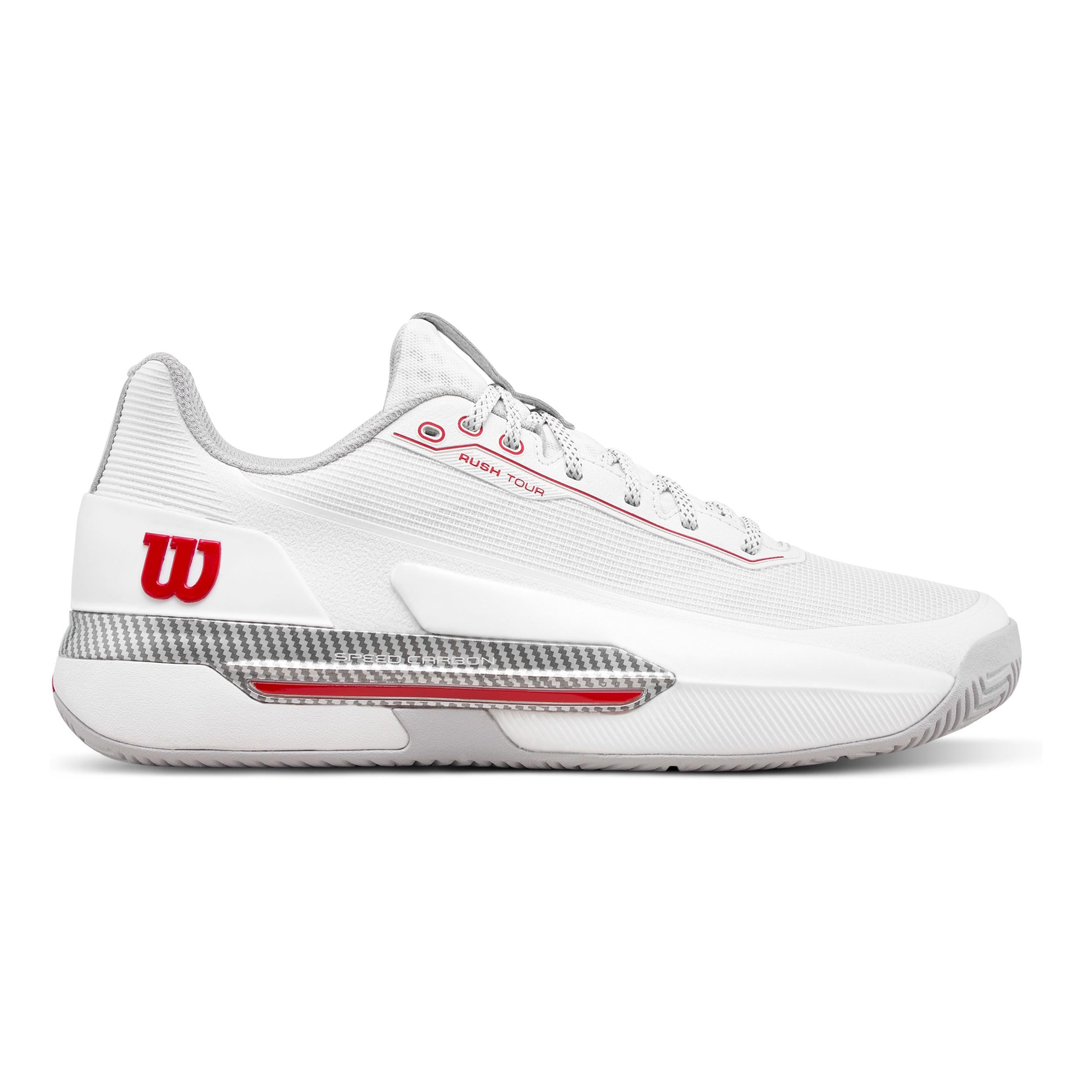 Wilson Rush Tour 5 CTC All court shoe Men - white, red